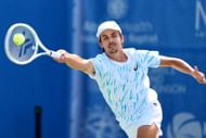 Zachary Svajda at the Winston-Salem Open 2025. (Photo: Getty)